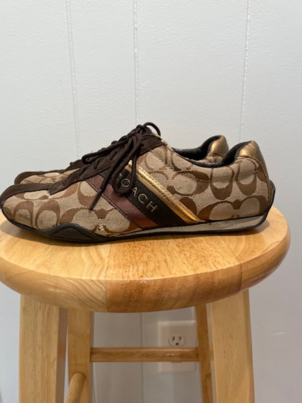 Coach Jayme Low-Top Sneakers - Size 8 - Picture 7 of 10